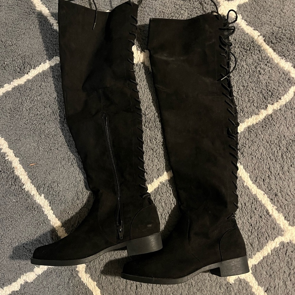 Knee high boots